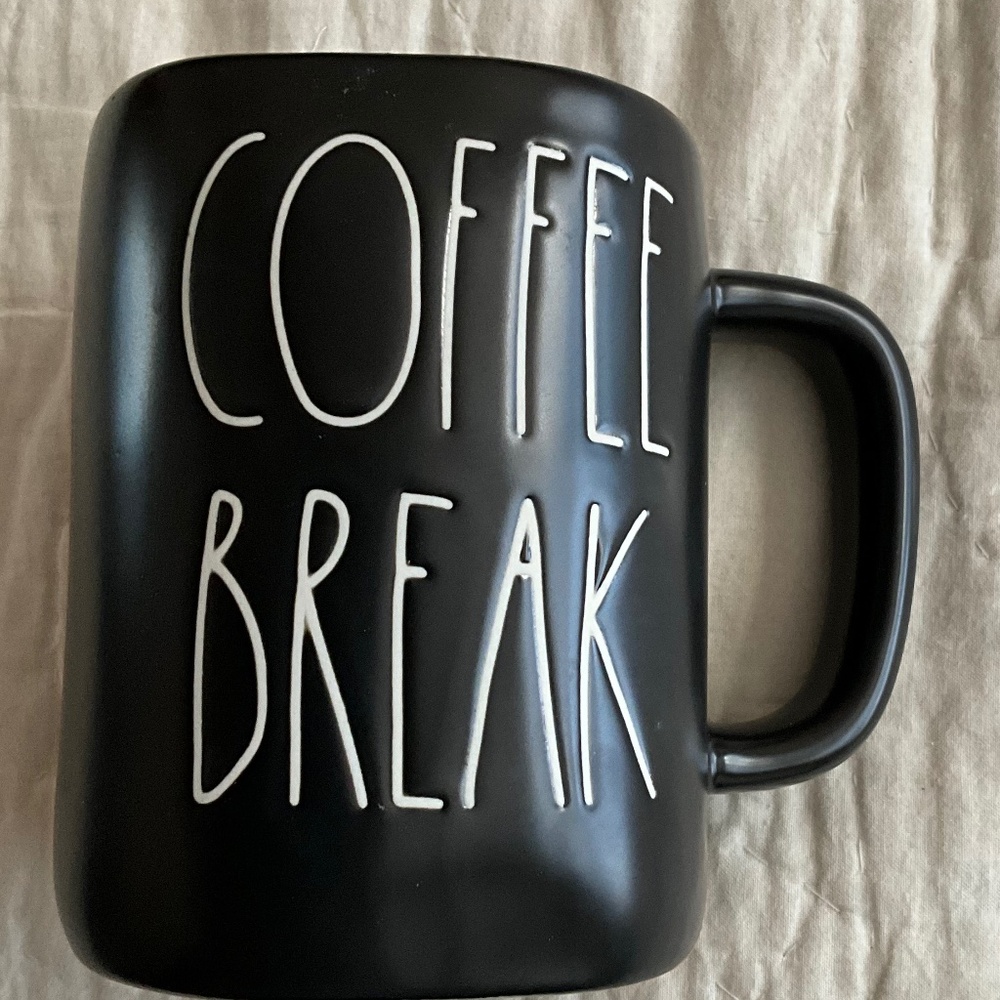 Rae Dunn "Coffee Break" mug